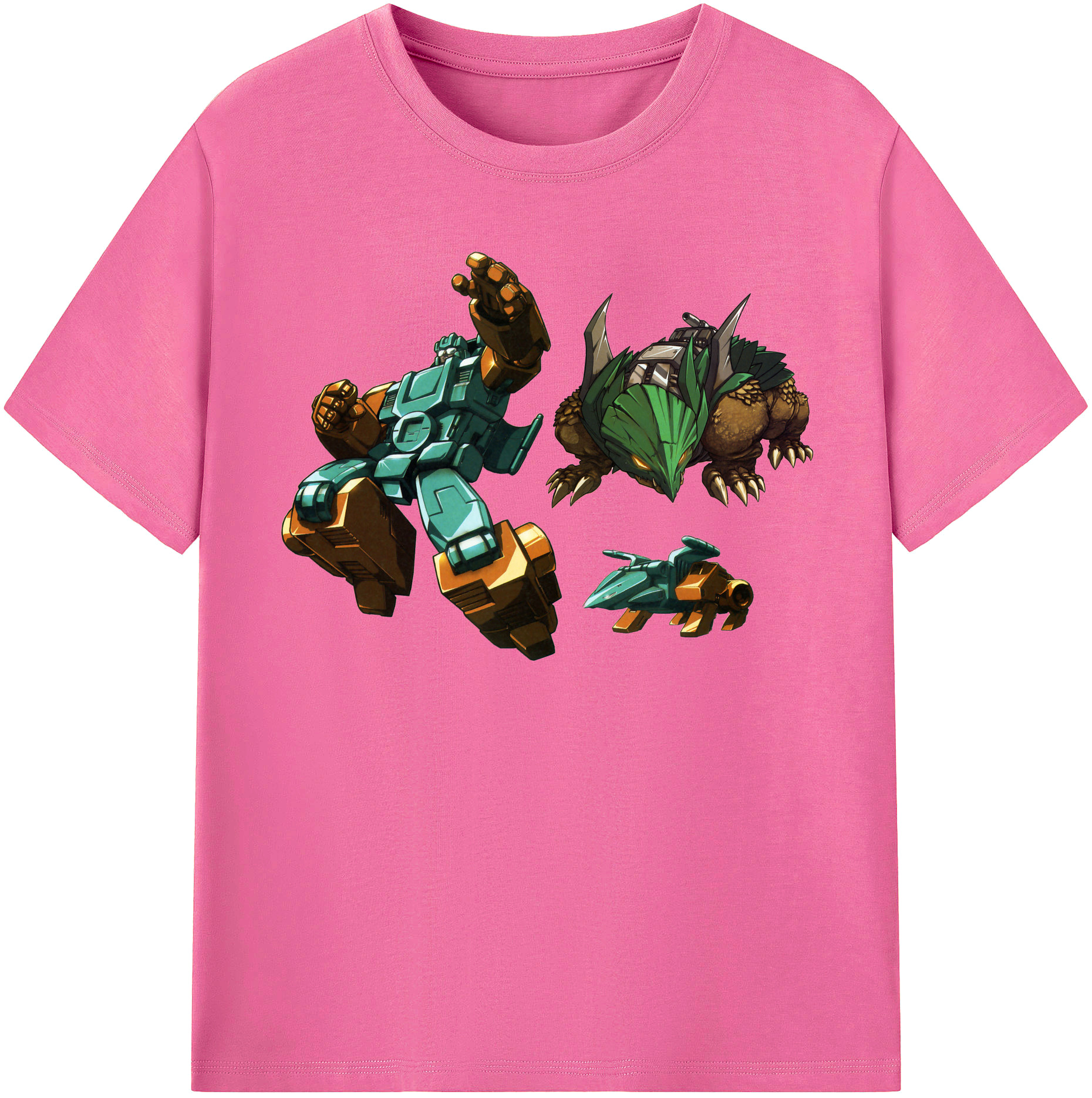 （画像用）  レディースカジュアルプリントTシャツ（綿100％）